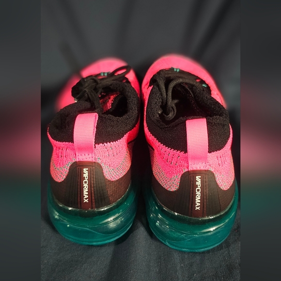 Nike Air Vapormax 2023 Flyknit Shoes Miami Nights FN7182-335 Women SZ 8.5 NWOB - Picture 4 of 8